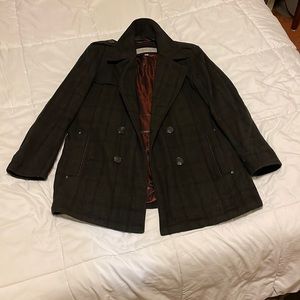 Andrew Marc (Marc New York) Men’s PeaCoat Medium Subtle Plaid